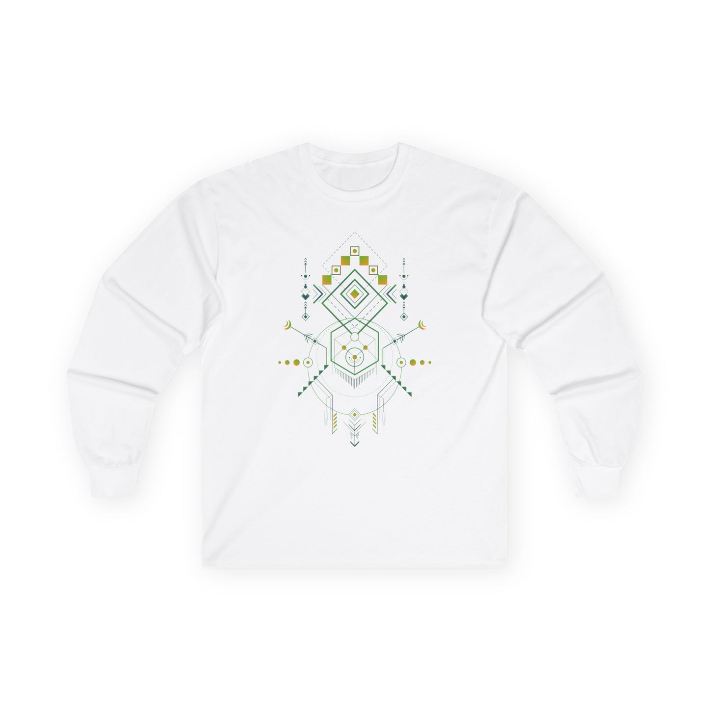 Navajo Totem 1 Sacred Symbols Long Sleeve Tee