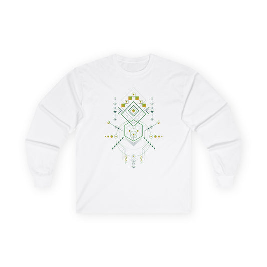 Navajo Totem 1 Sacred Symbols Long Sleeve Tee