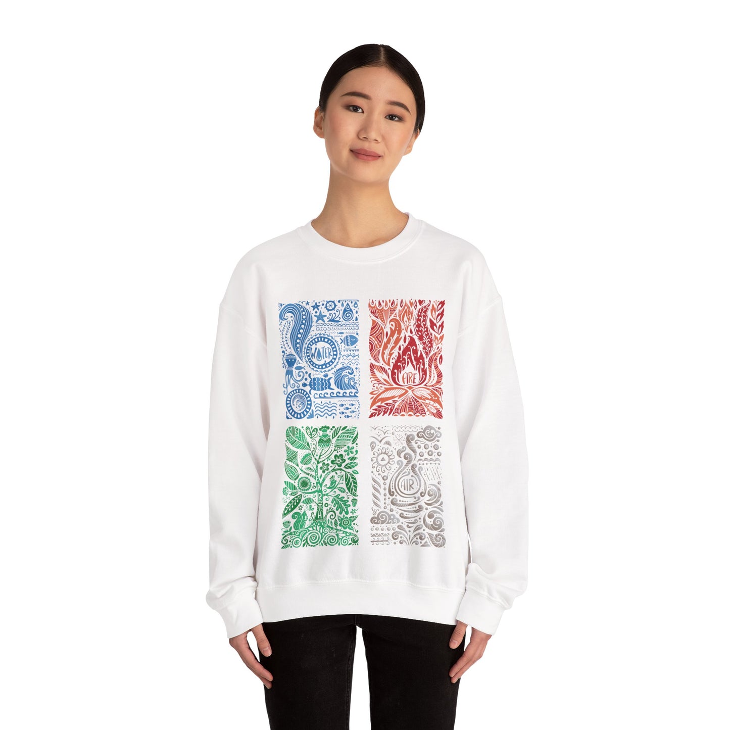 The Four Elements of Nature Sweatshirt