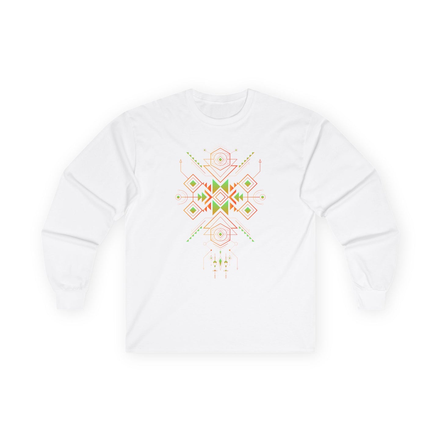 Navajo Totem 3 Astral Symbol Long Sleeve Tee