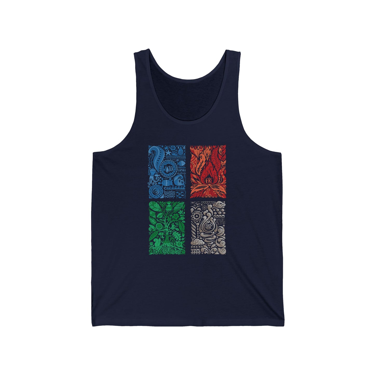 The Four Elements of Nature Tank Top