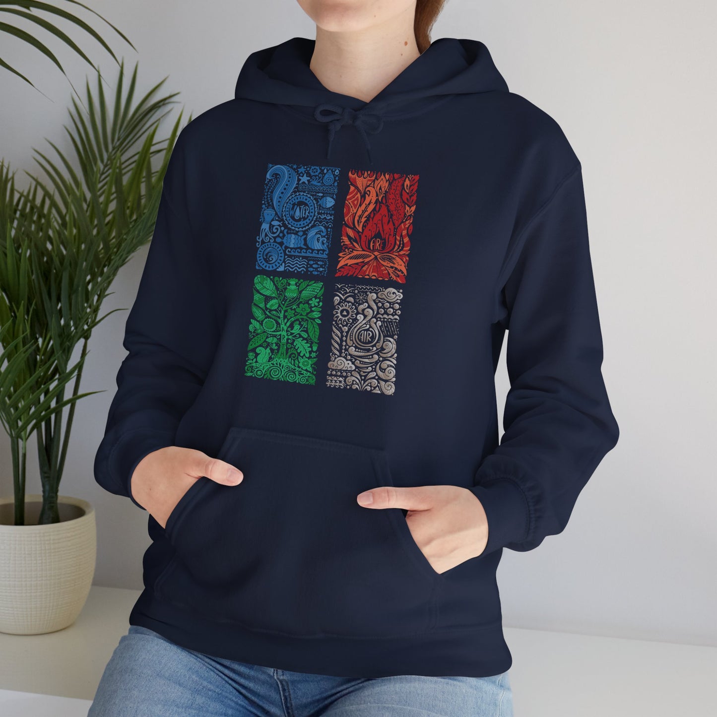 The Four Elements of Nature Hoodie