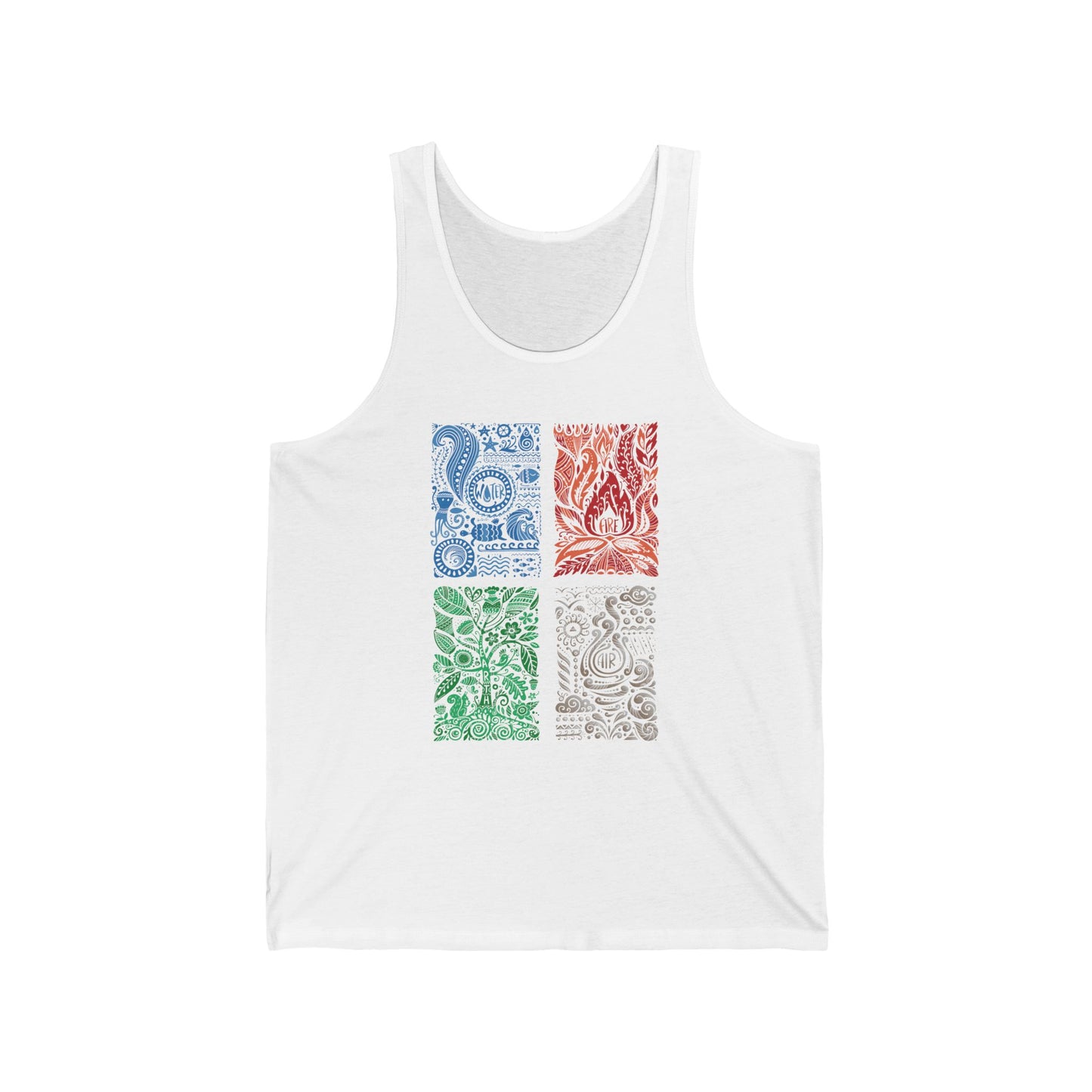 The Four Elements of Nature Tank Top