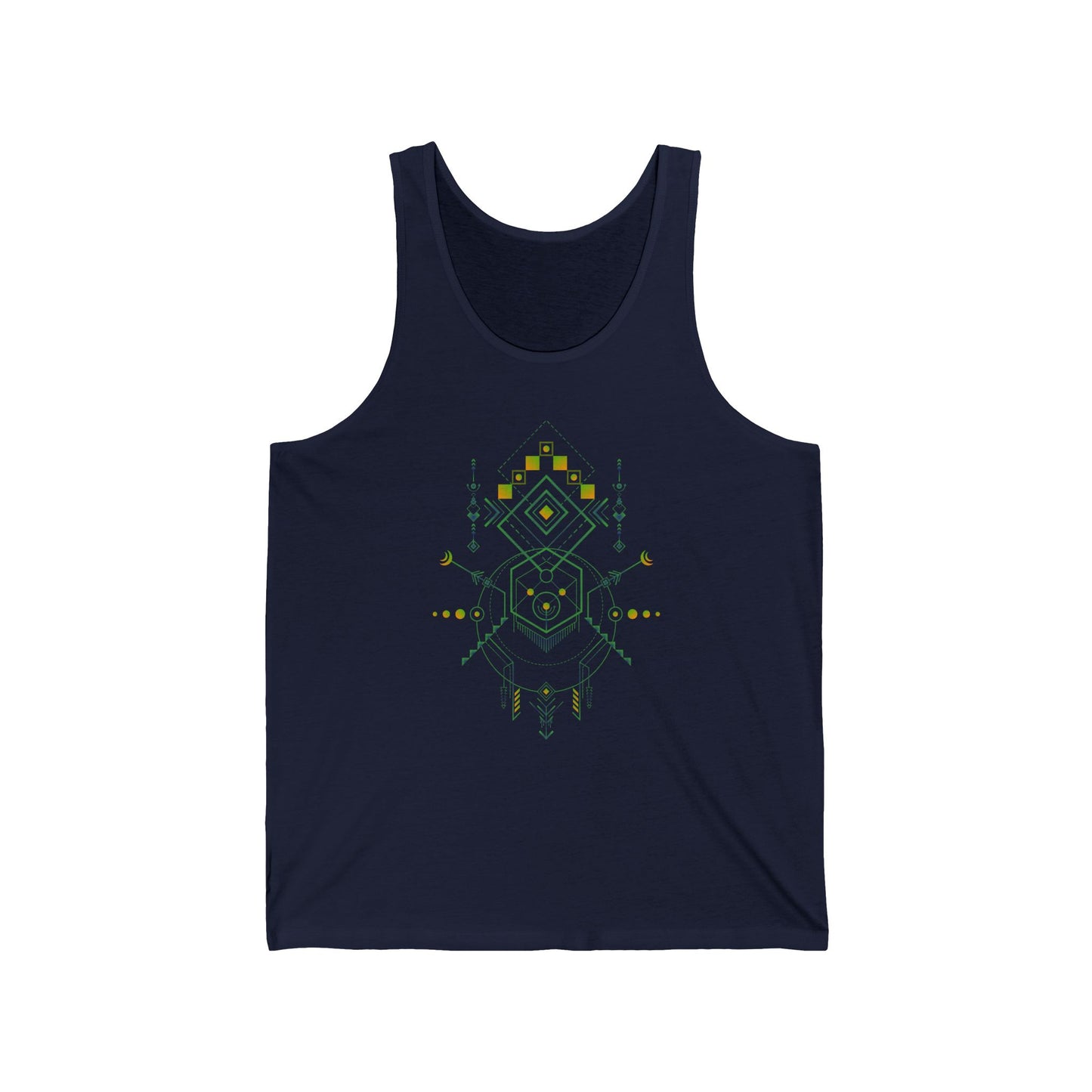 Navajo Totem 1 Sacred Symbols Tank Top