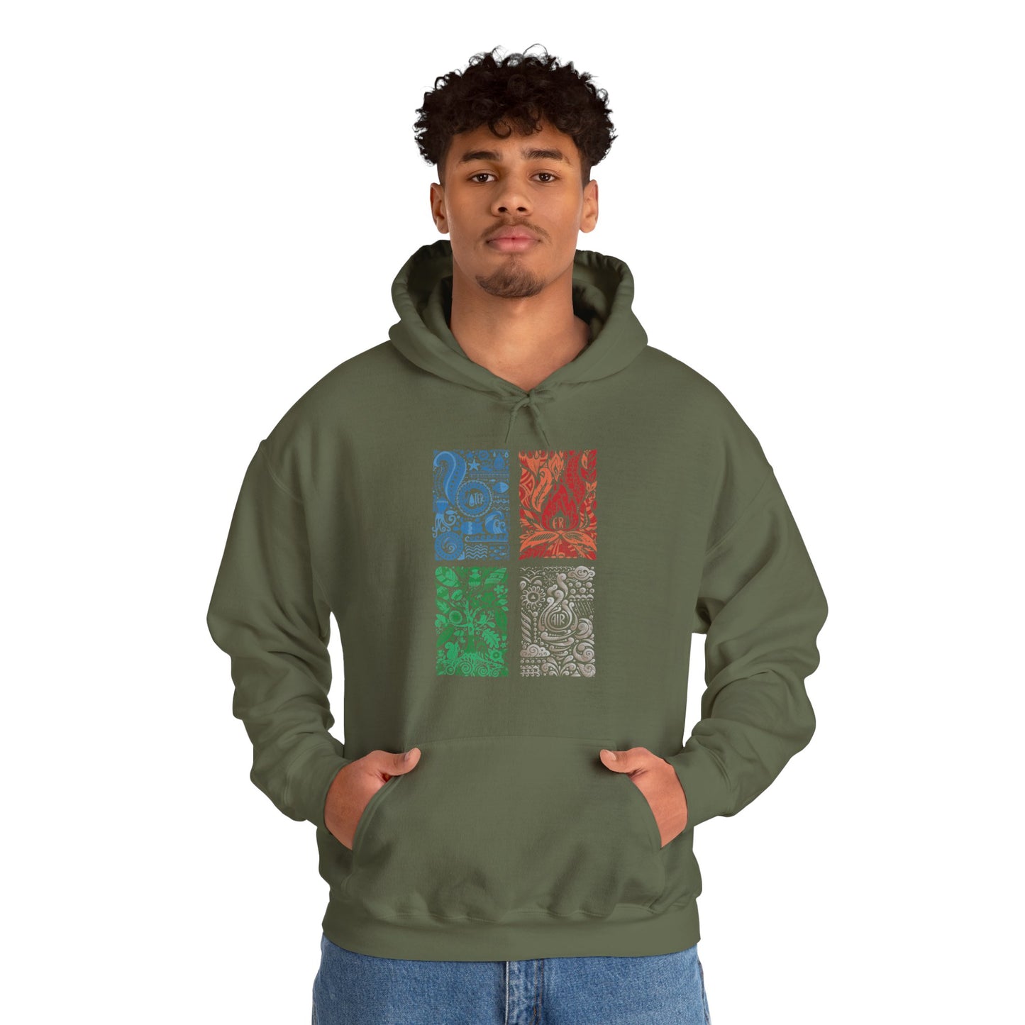 The Four Elements of Nature Hoodie