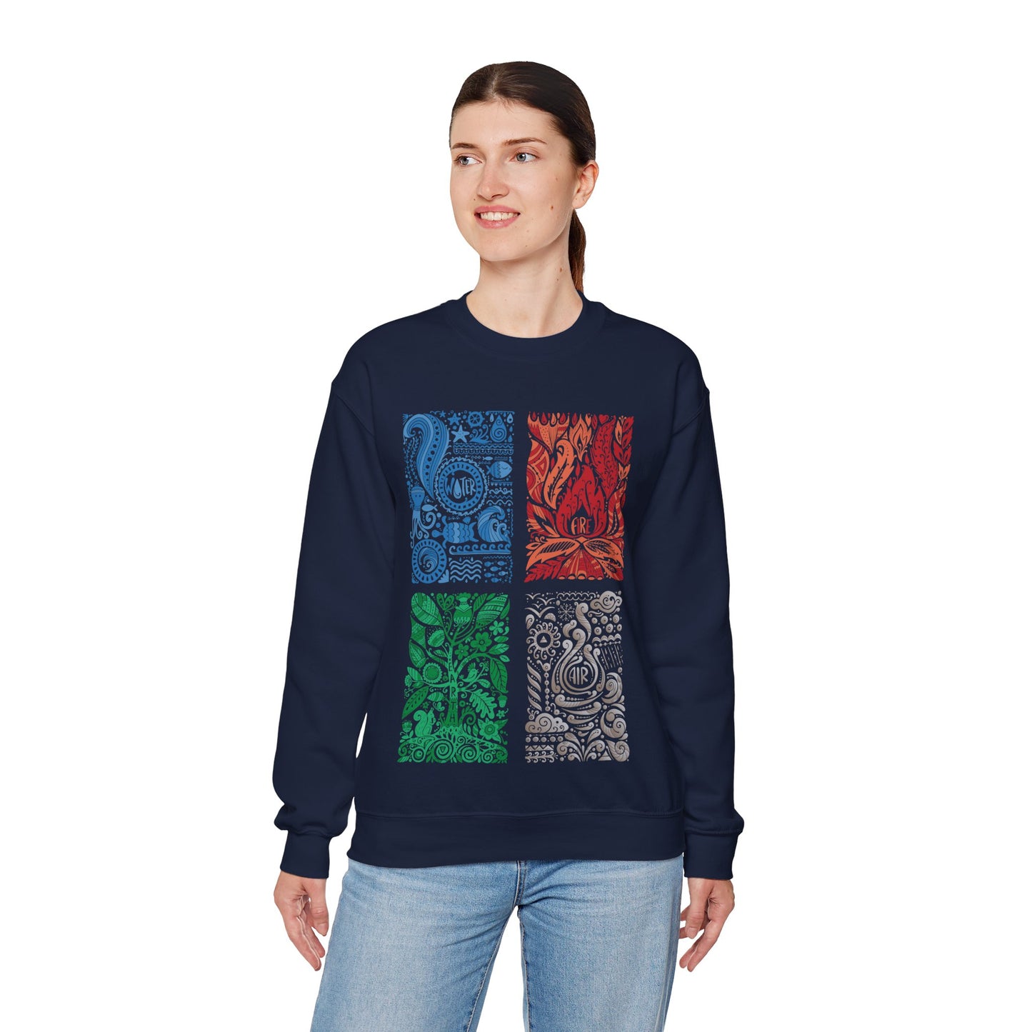 The Four Elements of Nature Sweatshirt