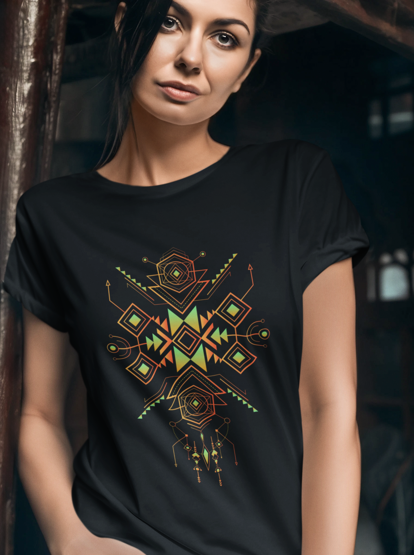 sacred geometry t-shirt
